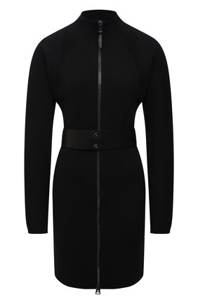 Женское платье из вискозы TOM FORD черного цвета по цене 227500 руб., арт. ACK260-YAX133 | Фото 1 Женское платье из вискозы TOM FORD черного цвета, арт. ACK260-YAX133 | Фото 1 (Рукава: Длинные; Длина Ж (юбки, платья, шорты): Мини; Материал внешний: Вискоза; Женское Кросс-КТ: Платье-одежда; Стили: Гламурный; Случай: Повседневный)