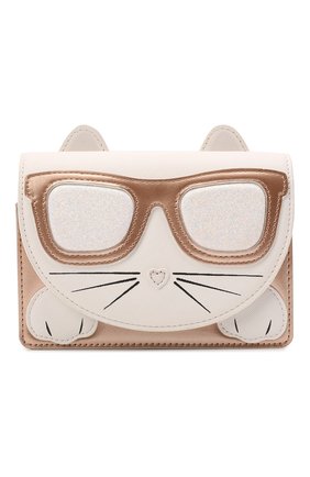Детская сумка KARL LAGERFELD KIDS золотого цвета по цене 13750 руб., арт. Z10114 | Фото 1 Детская сумка KARL LAGERFELD KIDS золотого цвета, арт. Z10114 | Фото 1 (Материал: Экокожа)