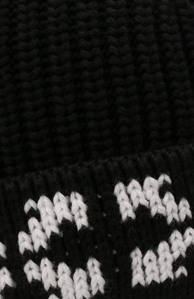 Детского хлопковая шапка OFF-WHITE черного цвета по цене 10950 руб., арт. 0BLC001F21KNI001 | Фото 3 Детского хлопковая шапка OFF-WHITE черного цвета, арт. 0BLC001F21KNI001 | Фото 3 (Материал: Текстиль, Хлопок)