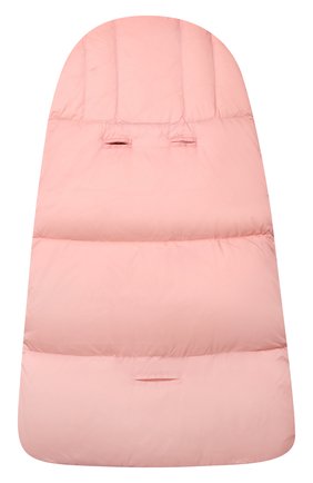 Детский пуховый конверт MOSCHINO розового цвета по цене 41800 руб., арт. MME00D/L3A22 | Фото 2 Детский пуховый конверт MOSCHINO розового цвета, арт. MME00D/L3A22 | Фото 2 (Материал: Текстиль, Синтетический материал)