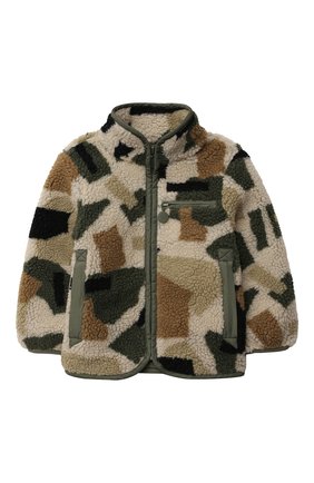 Детского куртка STELLA MCCARTNEY хаки цвета по цене 10350 руб., арт. 603324/SRK62 | Фото 1 Детского куртка STELLA MCCARTNEY хаки цвета, арт. 603324/SRK62 | Фото 1 (Материал подклада: Синтетический материал; Материал внешний: Синтетический материал; Рукава: Длинные; Кросс-КТ: Сезон: демисезон)