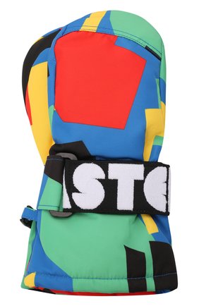 Детские варежки STELLA MCCARTNEY разноцветного цвета, арт. 603238/SRK07 | Фото 1 (Материал: Синтетический материал, Текстиль)