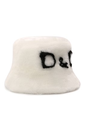 Детского утепленная панама DOLCE & GABBANA белого цвета по цене 22600 руб., арт. LB5H02/G7BMV | Фото 1 Детского утепленная панама DOLCE & GABBANA белого цвета, арт. LB5H02/G7BMV | Фото 1 (Материал: Текстиль, Синтетический материал)