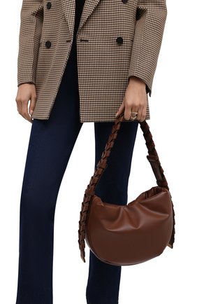 Женская сумка mackintosh small STELLA MCCARTNEY коричневого цвета по цене 85250 руб., арт. 700271/W8872 | Фото 2 Женская сумка mackintosh small STELLA MCCARTNEY коричневого цвета, арт. 700271/W8872 | Фото 2 (Размер: small; Материал: Экокожа, Текстиль; Сумки-технические: Сумки top-handle)