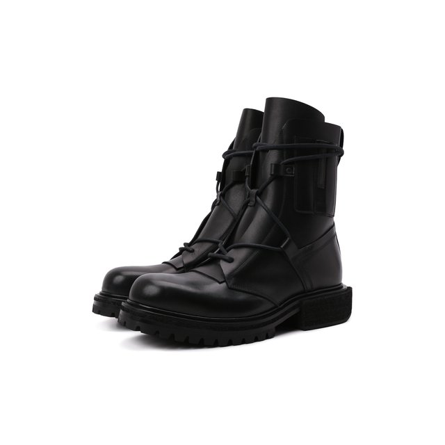 Кожаные ботинки Premiata 31926/ELBA, цвет чёрный, размер 41 31926/ELBA - фото 1