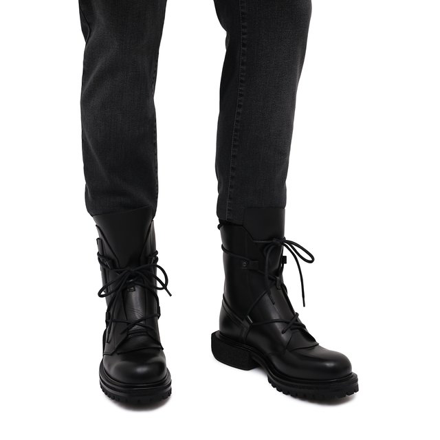 Кожаные ботинки Premiata 31926/ELBA, цвет чёрный, размер 41 31926/ELBA - фото 3