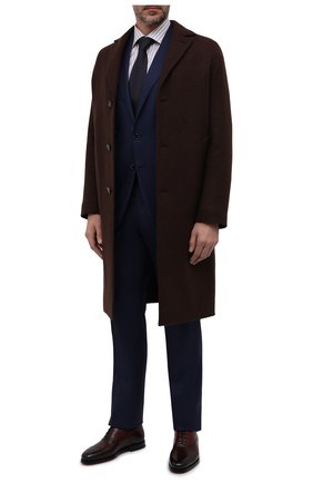 Мужские кожаные оксфорды SANTONI бордового цвета по цене 59950 руб., арт. MCCG17756SB3EVRTQ67 | Фото 2 Мужские кожаные оксфорды SANTONI бордового цвета, арт. MCCG17756SB3EVRTQ67 | Фото 2 (Материал внутренний: Натуральная кожа; Стили: Классический)