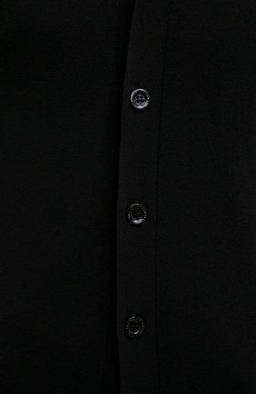 Мужской шерстяной кардиган IL BORGO CASHMERE черного цвета, арт. 54-1210G0 | Фото 5 (Мужское Кросс-КТ: Кардиган-одежда; Материал внешний: Шерсть; Рукава: Длинные; Длина (для топов): Стандартные; Стили: Кэжуэл)