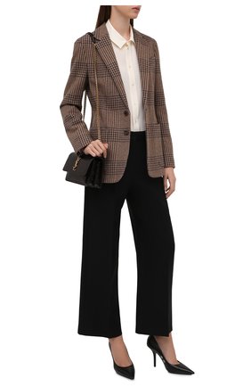 Женская шелковая рубашка RALPH LAUREN белого цвета по цене 98900 руб., арт. 290856605 | Фото 2 Женская шелковая рубашка RALPH LAUREN белого цвета, арт. 290856605 | Фото 2 (Рукава: Длинные; Длина (для топов): Стандартные; Материал внешний: Шелк; Стили: Кэжуэл; Принт: Без принта; Женское Кросс-КТ: Рубашка-одежда)