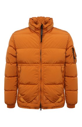 Мужская пуховая куртка C.P. COMPANY оранжевого цвета по цене 83600 руб., арт. 11CM0W170A-005864G | Фото 1 Мужская пуховая куртка C.P. COMPANY оранжевого цвета, арт. 11CM0W170A-005864G | Фото 1 (Материал подклада: Синтетический материал; Материал внешний: Синтетический материал; Материал утеплителя: Пух и перо; Мужское Кросс-КТ: пуховик-короткий; Кросс-КТ: Куртка; Рукава: Длинные; Длина (верхняя одежда): Короткие; Стили: Спорт-шик)