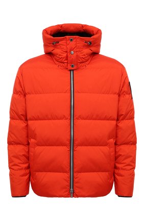 Мужская пуховая куртка MOOSE KNUCKLES оранжевого цвета по цене 73050 руб., арт. M31MJ148 | Фото 1 Мужская пуховая куртка MOOSE KNUCKLES оранжевого цвета, арт. M31MJ148 | Фото 1 (Рукава: Длинные; Материал внешний: Синтетический материал; Материал подклада: Синтетический материал; Длина (верхняя одежда): Короткие; Материал утеплителя: Пух и перо; Мужское Кросс-КТ: пуховик-короткий; Кросс-КТ: Куртка; Стили: Спорт-шик)