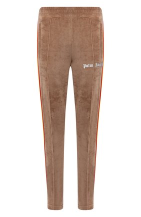 Мужские хлопковые брюки PALM ANGELS бежевого цвета по цене 42600 руб., арт. PMCA007F21FAB0106001 | Фото 1 Мужские хлопковые брюки PALM ANGELS бежевого цвета, арт. PMCA007F21FAB0106001 | Фото 1 (Длина (брюки, джинсы): Стандартные; Материал внешний: Хлопок; Случай: Повседневный; Стили: Спорт-шик)