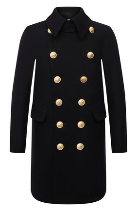 Мужской шерстяное пальто DSQUARED2 темно-синего цвета по цене 128500 руб., арт. S71AA0413/S53003 | Фото 1 Мужской шерстяное пальто DSQUARED2 темно-синего цвета, арт. S71AA0413/S53003 | Фото 1 (Материал внешний: Шерсть; Материал подклада: Синтетический материал; Мужское Кросс-КТ: пальто-верхняя одежда; Длина (верхняя одежда): До середины бедра; Рукава: Длинные; Стили: Кэжуэл)