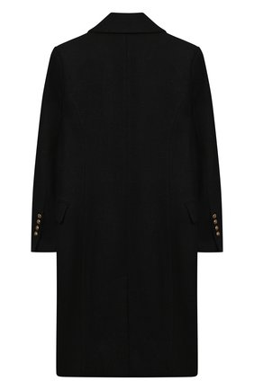 Детское шерстяное пальто BALMAIN черного цвета по цене 89000 руб., арт. 6P2130 | Фото 2 Детское шерстяное пальто BALMAIN черного цвета, арт. 6P2130 | Фото 2 (Рукава: Длинные; Материал внешний: Синтетический материал, Шерсть; Материал подклада: Вискоза; Кросс-КТ: Сезон: демисезон; Стили: Классический; Длина (верхняя одежда): Длинные)