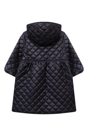 Детское стеганое пальто IL GUFO синего цвета по цене 27400 руб., арт. A21GP294N0068/5A-8A | Фото 2 Детское стеганое пальто IL GUFO синего цвета, арт. A21GP294N0068/5A-8A | Фото 2 (Материал подклада: Синтетический материал; Рукава: Длинные; Материал внешний: Синтетический материал; Кросс-КТ: Сезон: демисезон; Ростовка одежда: 4 года | 104 см, 5 лет | 110 см, 7 лет | 122 см)