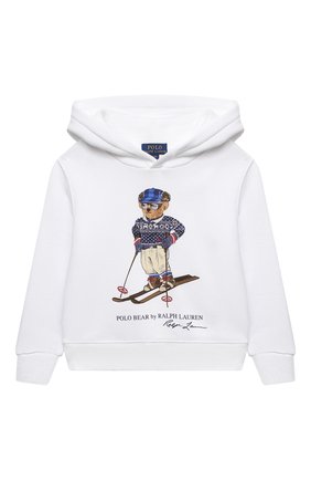 Детский хлопковое худи POLO RALPH LAUREN белого цвета по цене 7700 руб., арт. 321853823 | Фото 1 Детский хлопковое худи POLO RALPH LAUREN белого цвета, арт. 321853823 | Фото 1 (Материал внешний: Хлопок; Рукава: Длинные; Мальчики Кросс-КТ: Толстовка-одежда)