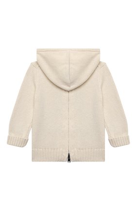 Детский хлопковое худи POLO RALPH LAUREN кремвого цвета по цене 12600 руб., арт. 320853490 | Фото 2 Детский хлопковое худи POLO RALPH LAUREN кремвого цвета, арт. 320853490 | Фото 2 (Рукава: Длинные; Материал внешний: Хлопок)