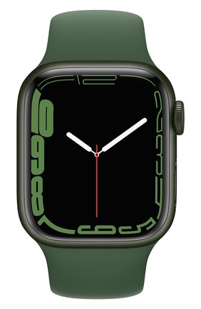 Смарт-часы apple watch series 7 gps 41mm green aluminium case with clover sport band APPLE  green цвета, арт. MKN03RU/A | Фото 2 (Кросс-КТ: Деактивировано)