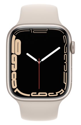 Смарт-часы apple watch series 7 gps 45mm starlight aluminium case with starlight sport band APPLE   цвета, арт. MKN63RU/A | Фото 2 (Кросс-КТ: Деактивировано)
