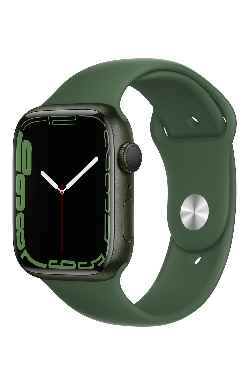 Смарт-часы apple watch series 7 gps 45mm green aluminium case with clover sport band APPLE  green цвета, арт. MKN73RU/A | Фото 1 (Кросс-КТ: Деактивировано)