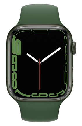 Смарт-часы apple watch series 7 gps 45mm green aluminium case with clover sport band APPLE  green цвета, арт. MKN73RU/A | Фото 2 (Кросс-КТ: Деактивировано)