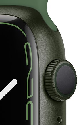 Смарт-часы apple watch series 7 gps 45mm green aluminium case with clover sport band APPLE  green цвета, арт. MKN73RU/A | Фото 3 (Кросс-КТ: Деактивировано)