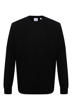 Мужская хлопковый лонгслив BURBERRY черного цвета по цене 39300 руб., арт. 8045548 | Фото 1 Мужская хлопковый лонгслив BURBERRY черного цвета, арт. 8045548 | Фото 1 (Материал внешний: Хлопок; Рукава: Длинные; Длина (для топов): Стандартные; Принт: С принтом; Стили: Кэжуэл)
