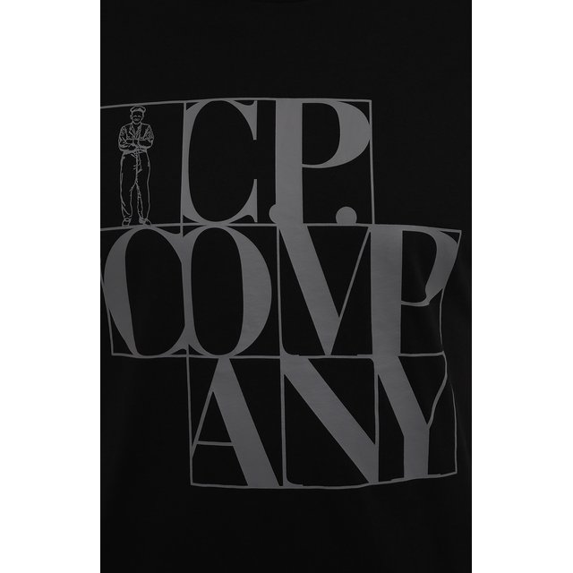 фото Хлопковая футболка c.p. company