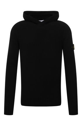 Мужской шерстяное худи STONE ISLAND черного цвета по цене 29250 руб., арт. 7515530A3 | Фото 1 Мужской шерстяное худи STONE ISLAND черного цвета, арт. 7515530A3 | Фото 1 (Материал внешний: Шерсть; Длина (для топов): Стандартные; Рукава: Длинные; Мужское Кросс-КТ: Худи-одежда; Принт: Без принта; Стили: Кэжуэл)