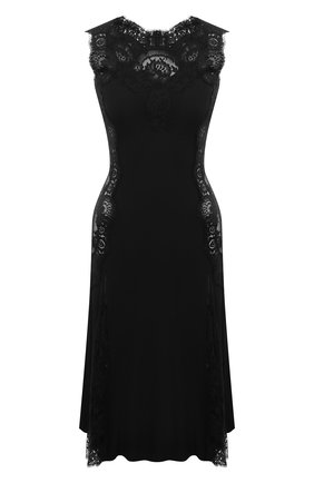 Женское платье DOLCE & GABBANA черного цвета по цене 252500 руб., арт. F6R2FT/FUADB | Фото 1 Женское платье DOLCE & GABBANA черного цвета, арт. F6R2FT/FUADB | Фото 1 (Материал внешний: Шелк; Стили: Гламурный; Случай: Вечерний; Женское Кросс-КТ: Платье-одежда; Длина Ж (юбки, платья, шорты): До колена)