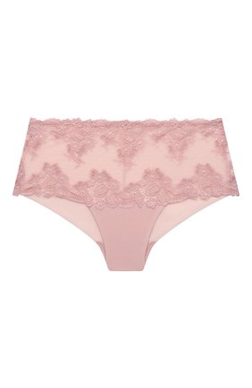 Женские трусы-шорты RITRATTI MILANO светло-розового цвета, арт. 72749 | Фото 1 (Материал внешний: Синтетический материал)