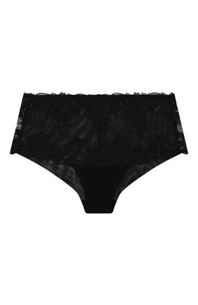 Женские трусы-шорты RITRATTI MILANO черного цвета, арт. 72749 | Фото 1 (Материал внешний: Синтетический материал)
