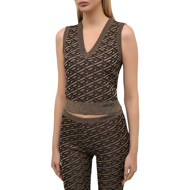 фото Топ из вискозы versace