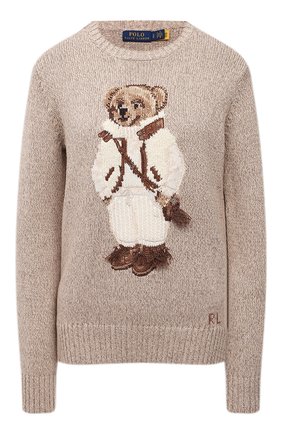 Женский хлопковый свитер POLO RALPH LAUREN бежевого цвета по цене 37950 руб., арт. 211847034 | Фото 1 Женский хлопковый свитер POLO RALPH LAUREN бежевого цвета, арт. 211847034 | Фото 1 (Рукава: Длинные; Длина (для топов): Стандартные; Материал внешний: Хлопок; Женское Кросс-КТ: Свитер-одежда; Стили: Кэжуэл)