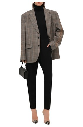 Женская шерстяная водолазка JIL SANDER черного цвета по цене 66800 руб., арт. JSWT753301-WTY20158 | Фото 2 Женская шерстяная водолазка JIL SANDER черного цвета, арт. JSWT753301-WTY20158 | Фото 2 (Материал внешний: Шерсть; Женское Кросс-КТ: Водолазка-одежда; Рукава: Длинные; Длина (для топов): Стандартные; Стили: Кэжуэл)
