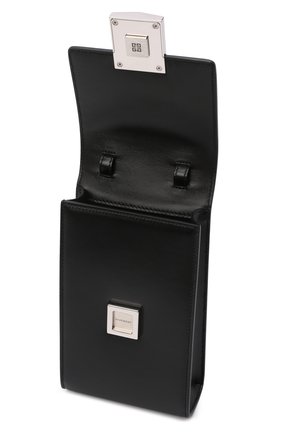 Женская сумка 4g mini GIVENCHY черного цвета по цене 0 руб., арт. BBU023B15S | Фото 5 Женская сумка 4g mini GIVENCHY черного цвета, арт. BBU023B15S | Фото 5 (Сумки-технические: Сумки через плечо; Материал: Натуральная кожа; Размер: mini; Ремень/цепочка: На ремешке)