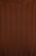 Женская шерстяная водолазка PETAR PETROV коричневого цвета, арт. KAREN F21K141 | Фото 5 (Женское Кросс-КТ: Водолазка-одежда; Материал внешний: Шерсть; Рукава: Длинные; Длина (для топов): Стандартные; Стили: Кэжуэл)