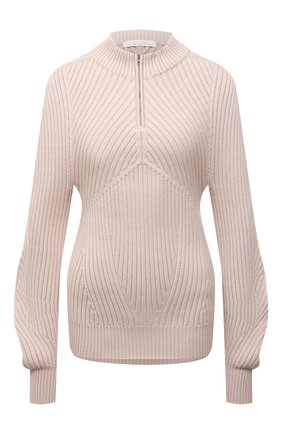 Женский свитер LOW CLASSIC бежевого цвета по цене 35400 руб., арт. L0W21FW_KN07BE | Фото 1 Женский свитер LOW CLASSIC бежевого цвета, арт. L0W21FW_KN07BE | Фото 1 (Материал внешний: Вискоза; Рукава: Длинные; Длина (для топов): Стандартные; Женское Кросс-КТ: Свитер-одежда; Стили: Бохо)