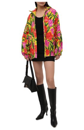 Женская куртка BALENCIAGA желтого цвета по цене 112000 руб., арт. 678409/TLLB5 | Фото 2 Женская куртка BALENCIAGA желтого цвета, арт. 678409/TLLB5 | Фото 2 (Рукава: Длинные; Материал подклада: Синтетический материал; Материал внешний: Синтетический материал; Длина (верхняя одежда): До середины бедра; Кросс-КТ: Куртка; Стили: Спорт-шик)