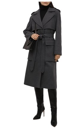 Женские кожаные ботфорты stiletto PARIS TEXAS черного цвета по цене 68300 руб., арт. PX512-XNPP3 | Фото 2 Женские кожаные ботфорты stiletto PARIS TEXAS черного цвета, арт. PX512-XNPP3 | Фото 2 (Материал внутренний: Натуральная кожа; Каблук высота: Высокий; Подошва: Плоская; Высота голенища: Высокие; Каблук тип: Шпилька; Материал внешний: Кожа)