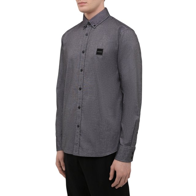 фото Хлопковая рубашка boss