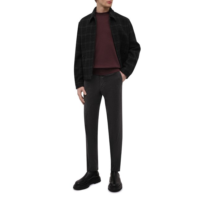 фото Брюки из хлопка и кашемира ermenegildo zegna