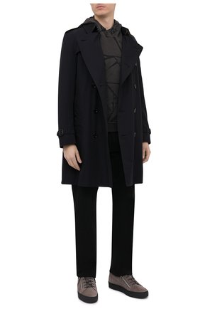 Мужские замшевые кеды frankie winter GIUSEPPE ZANOTTI DESIGN серого цвета по цене 54750 руб., арт. RU00018/009 | Фото 2 Мужские замшевые кеды frankie winter GIUSEPPE ZANOTTI DESIGN серого цвета, арт. RU00018/009 | Фото 2 (Подошва: Массивная; Материал утеплителя: Натуральный мех; Материал внешний: Замша)