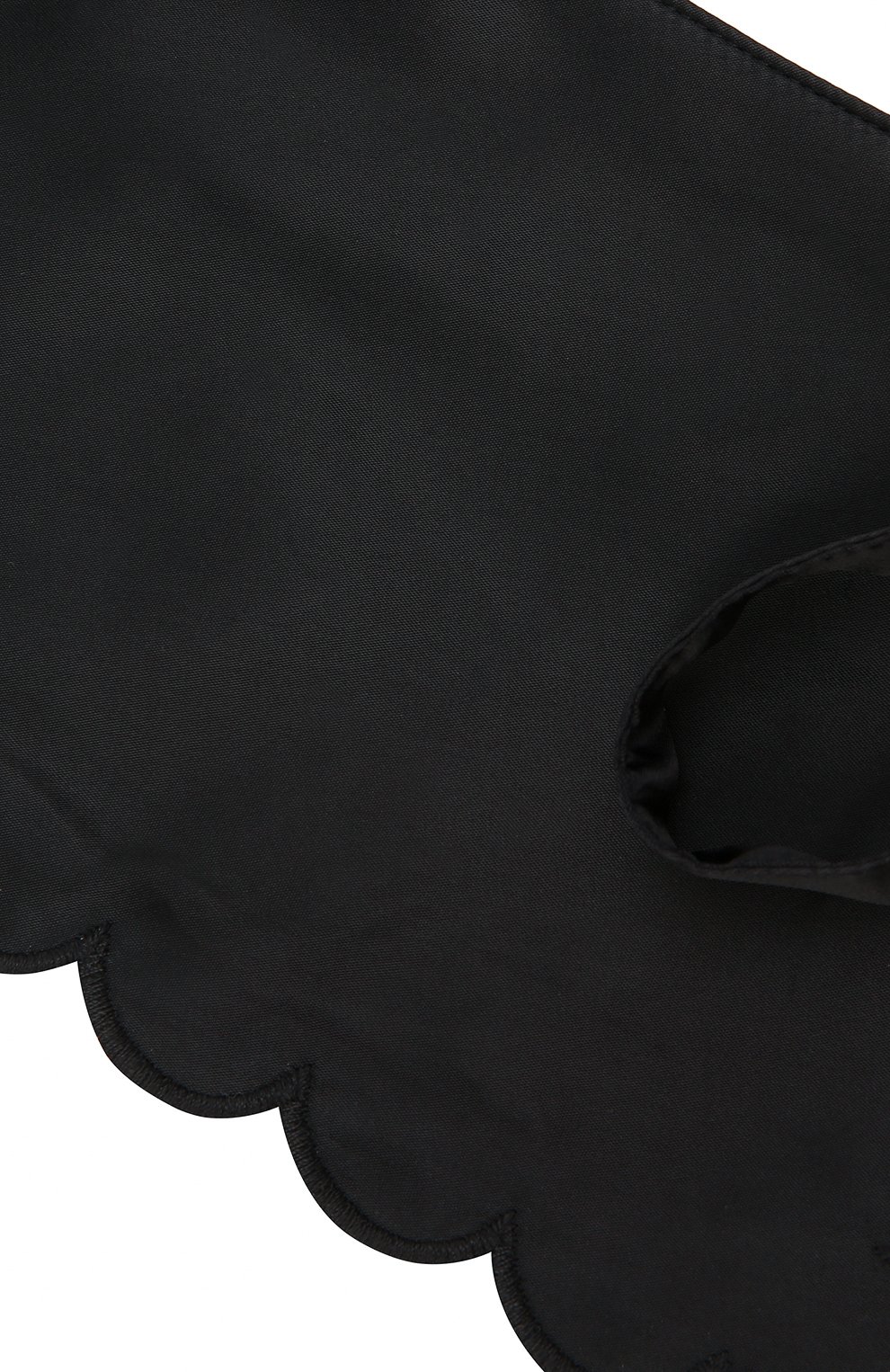 Женский воротник JIL SANDER черного цвета, арт. JSWT595080-WT37030L | Фото 3 (Материал: Текстиль, Синтетический материал)