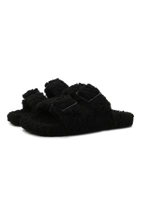 Мужские текстильные шлепанцы mallorca BALENCIAGA черного цвета по цене 49950 руб., арт. 672104/W2EJ1 | Фото 1 Мужские текстильные шлепанцы mallorca BALENCIAGA черного цвета, арт. 672104/W2EJ1 | Фото 1 (Материал внешний: Текстиль; Материал внутренний: Текстиль)