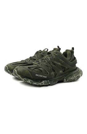 Мужские кроссовки track faded BALENCIAGA хаки цвета по цене 86950 руб., арт. 542023/W3CN2 | Фото 1 Мужские кроссовки track faded BALENCIAGA хаки цвета, арт. 542023/W3CN2 | Фото 1 (Материал внутренний: Текстиль; Материал внешний: Экокожа; Подошва: Массивная; Стили: Гранж; Материал утеплителя: Без утеплителя)
