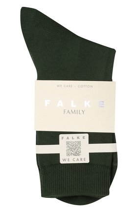 Женские хлопковые носки FALKE зеленого цвета по цене 1560 руб., арт. 46490 | Фото 1 Женские хлопковые носки FALKE зеленого цвета, арт. 46490 | Фото 1 (Материал внешний: Хлопок)