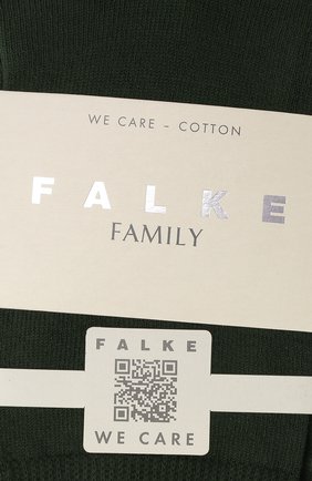 Женские хлопковые носки FALKE зеленого цвета по цене 1560 руб., арт. 46490 | Фото 2 Женские хлопковые носки FALKE зеленого цвета, арт. 46490 | Фото 2 (Материал внешний: Хлопок)