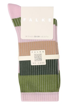 Женские хлопковые носки FALKE зеленого цвета по цене 1700 руб., арт. 46427 | Фото 1 Женские хлопковые носки FALKE зеленого цвета, арт. 46427 | Фото 1 (Материал внешний: Хлопок)