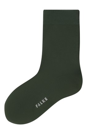 Женские носки FALKE зеленого цвета по цене 1740 руб., арт. 47673 | Фото 1 Женские носки FALKE зеленого цвета, арт. 47673 | Фото 1 (Материал внешний: Синтетический материал, Хлопок)